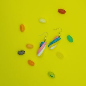 Dangling candy earrings